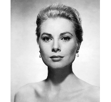 Портрет Грэйс Келли, Верджил Апджер, 1955